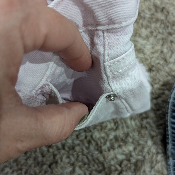 2t shorts cat & jack glitter jean and lace eyelet - Picture 9 of 10